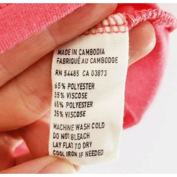 American Eagle size Small Coral 3/4 Sleeve Top - Picture 4 of 4